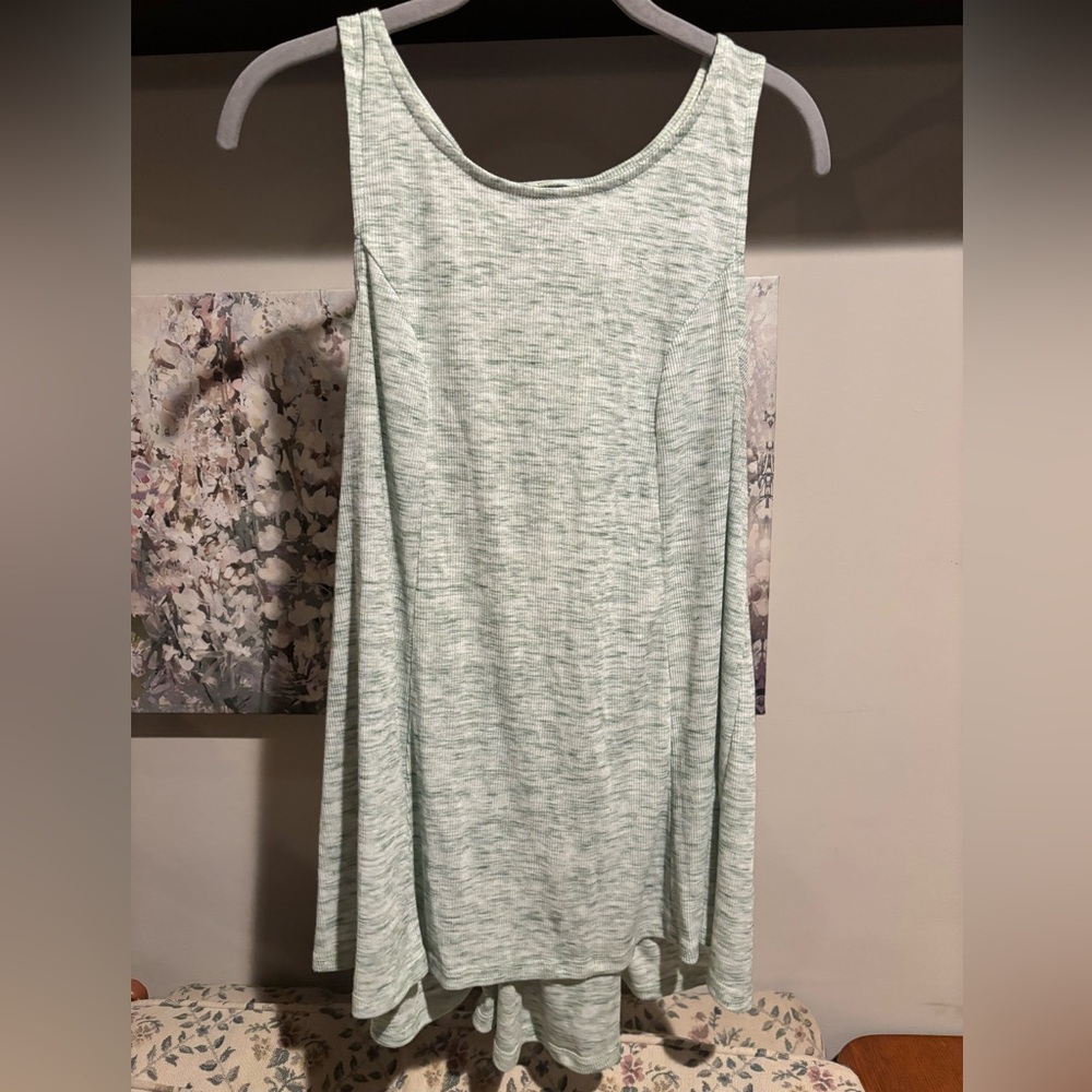Torrid Light Green Ribbed Top